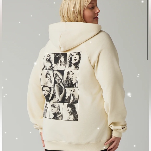 Taylor Swift Cream Hoodie new in bag - Picture 2 of 5